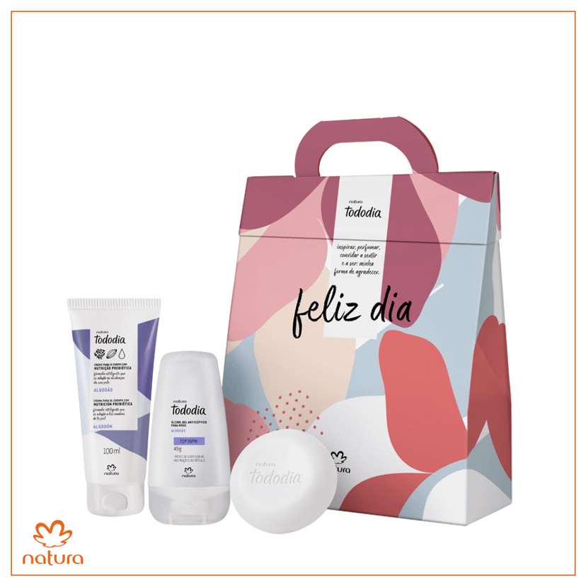 Kit presente algodão natura – Moi Belle